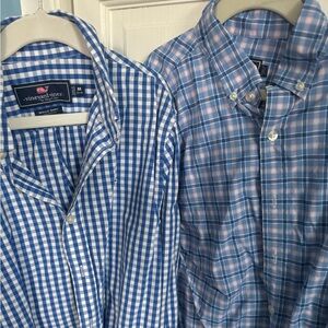 Vineyard Vines whale shirts bundle  size 12-14